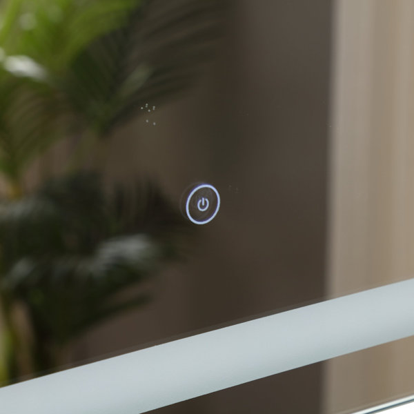 Orren Ellis Butcher Illuminated Modern & Contemporary Lighted Bathroom